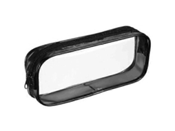 Estojo Transparente de Pvc com Zíper para Canetas de Feltro BRILVIBERA