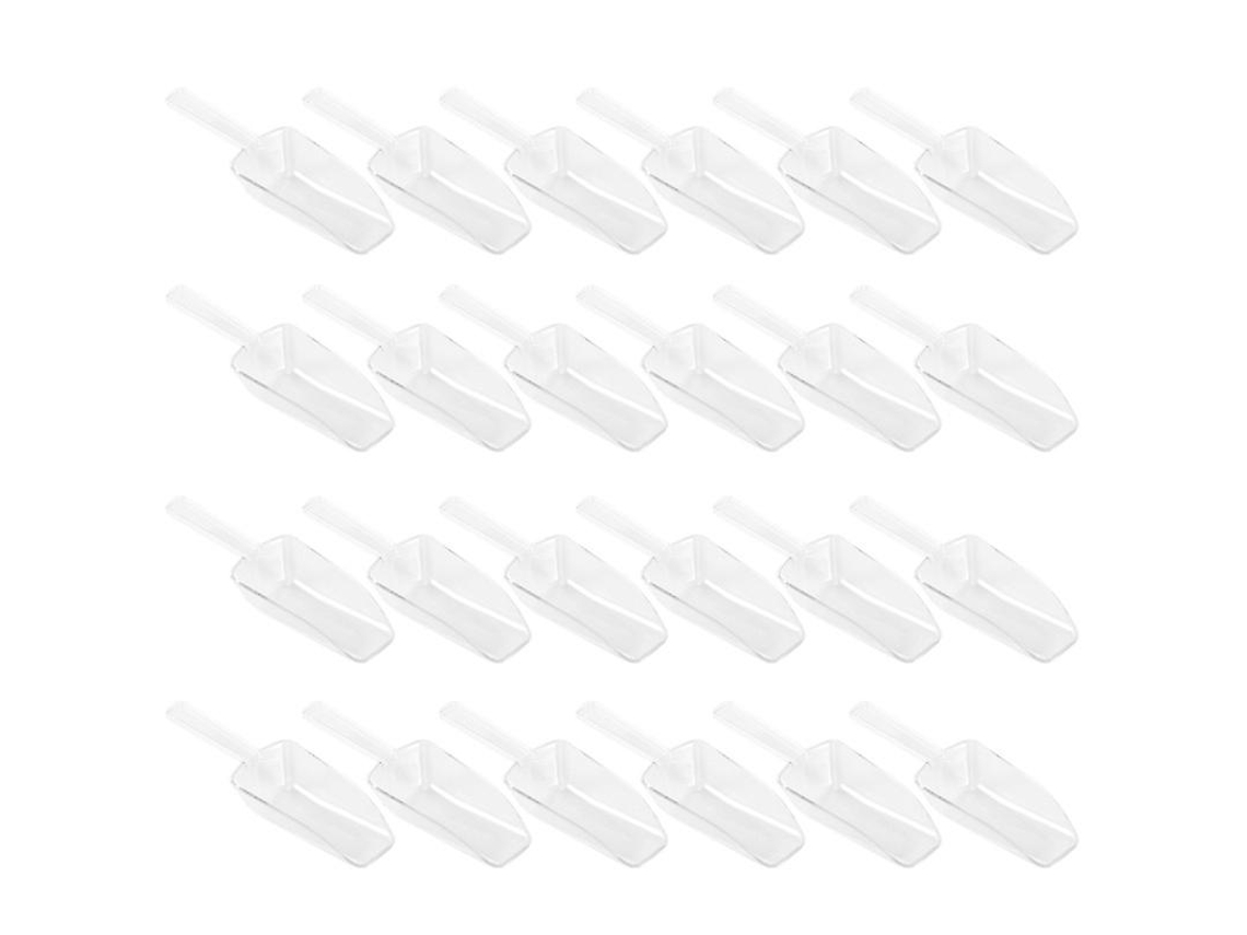 24 Unidades De Colheres Transparentes Allinless