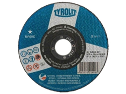 Tyrolit Disco de Corte Bombeado A30Q-Bfb 42C 115X2.5X22.23