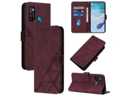 Capa De Celular De Couro Com Estampa 3d E Flip Crossbody