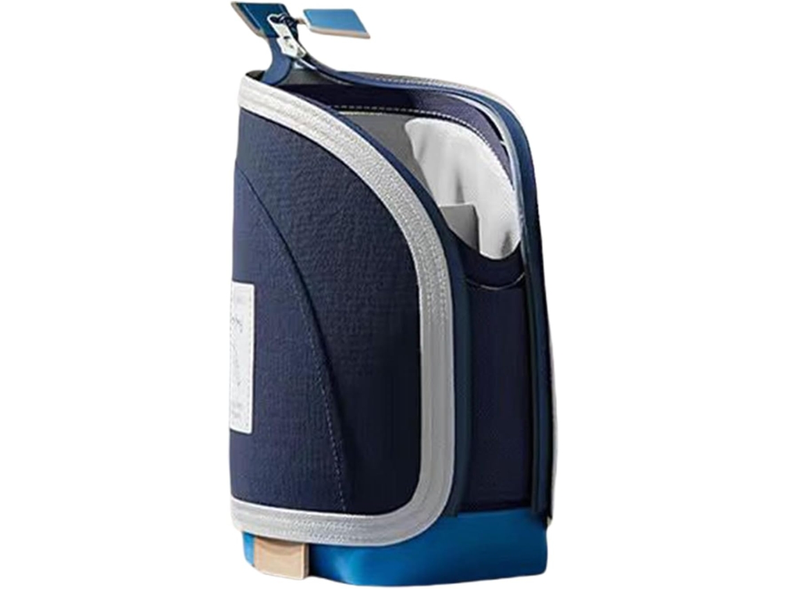 Estojo de grande capacidade, organizador 2 em 1, porta-objetos com vários compartimentos (13 x 8 x 22 cm), bolsa de armazenamento.