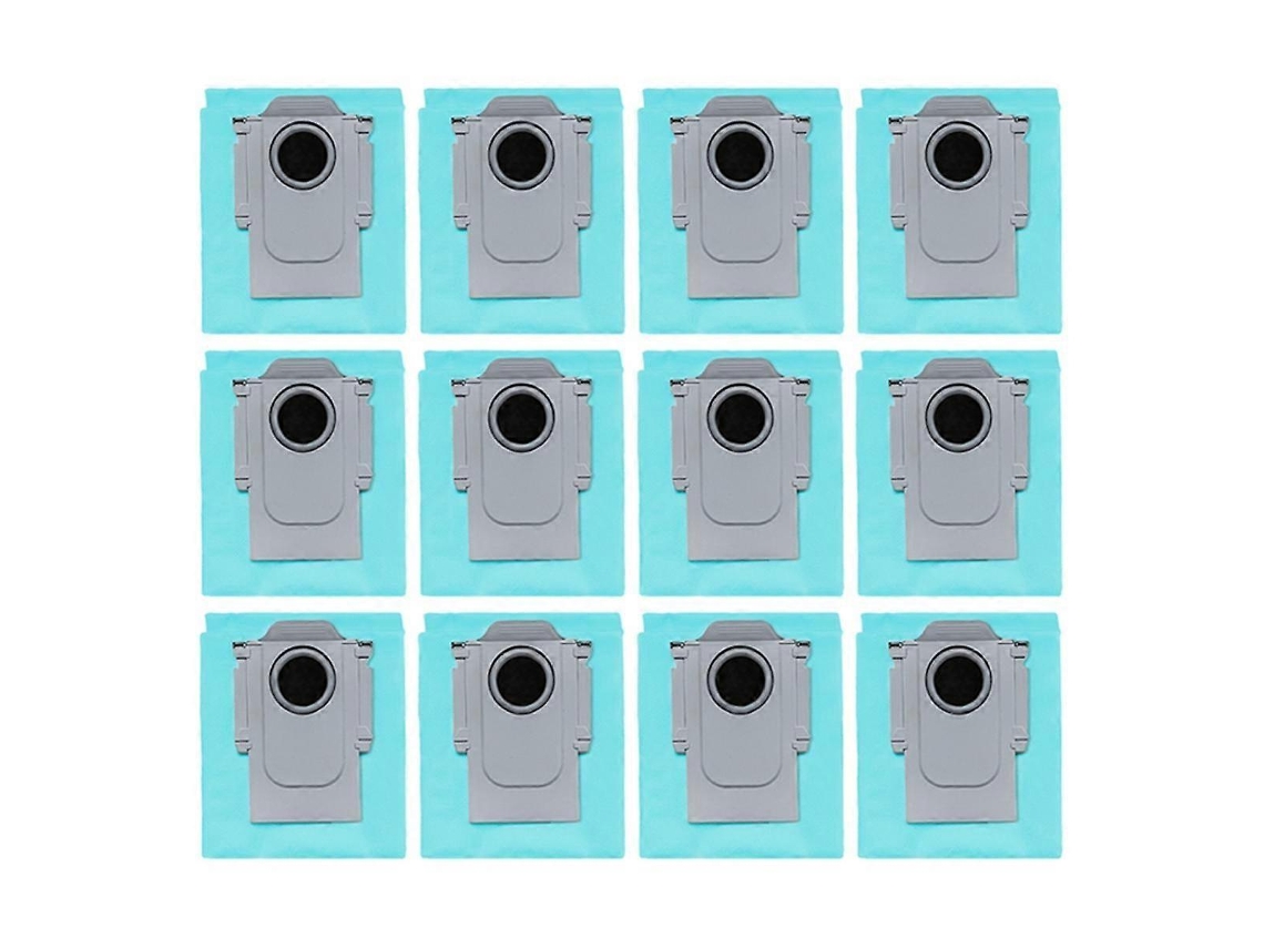 Conjunto De 12 Sacos Pó Carvão Ativado Reposição Para Aspirador Robô Q/p10 A7400rr. Tuotuo