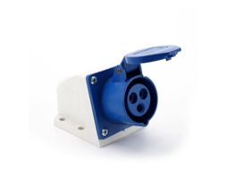 Plugue Industrial de 3 Pinos, 16 A, 220 V, 250 V, À Prova D'água Ip44, 2p+e BRILVIBERA