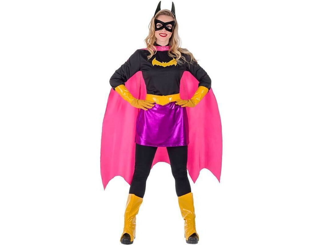 Fato de Mulher DISFRAZZES Super-Heroína Morcego (Tam: S)