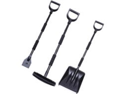 Kit Para Remoção De Neve E Gelo De Carros, Raspador De Neve E Gelo, Cabo Telescópico De Ferro