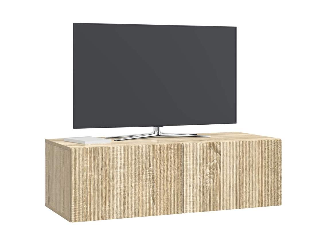 Gabinete de TV MAISON EXCLUSIVE Parede Carvalho Sonoma 98x41x30 cm