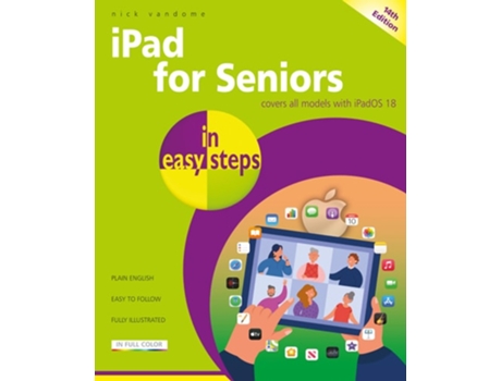 Livro iPad for Seniors in Easy Steps de Nick Vandome (Inglês)