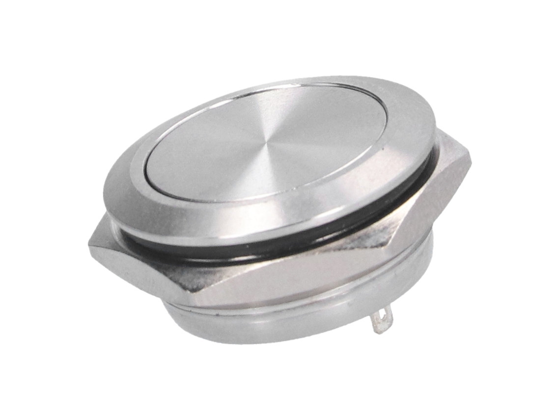 Interruptor de Botão Flat top Inox À Prova D'água