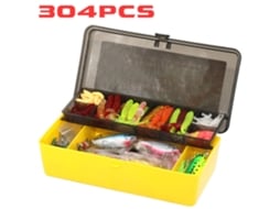 Kit de Acessórios de Pesca 304pcs