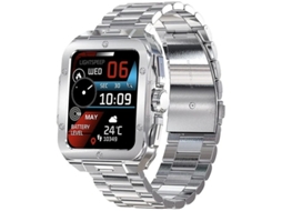Smartwatch com tela sensível ao toque de 1,85" e monitoramento de frequência cardíaca, sono e SpO2. Modo esportivo de 20", assistente de voz e monitor de atividades físicas. Bestvite.