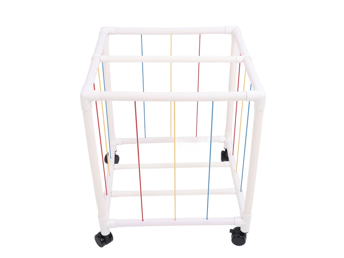 Organizador De Brinquedos De Pelúcia Com Corda Elástica Para Quartos E Cantos
