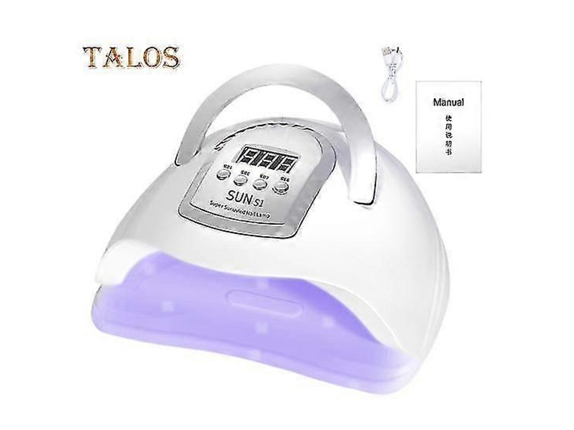 Lâmpada LED para Unhas com 4 Velocidades de Secagem Rápida, Profissional para Manicure e Pedicure LY EBIKE