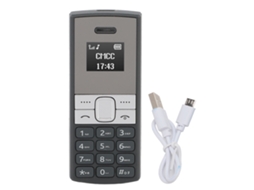 Celular Gsm 2g Menor Do Mundo Com Bluetooth E Dual Chip Slot Banda 2g Desbloqueado Bm150 Preto