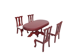 1 Conjunto De Mini Mesa De Casa Allinless