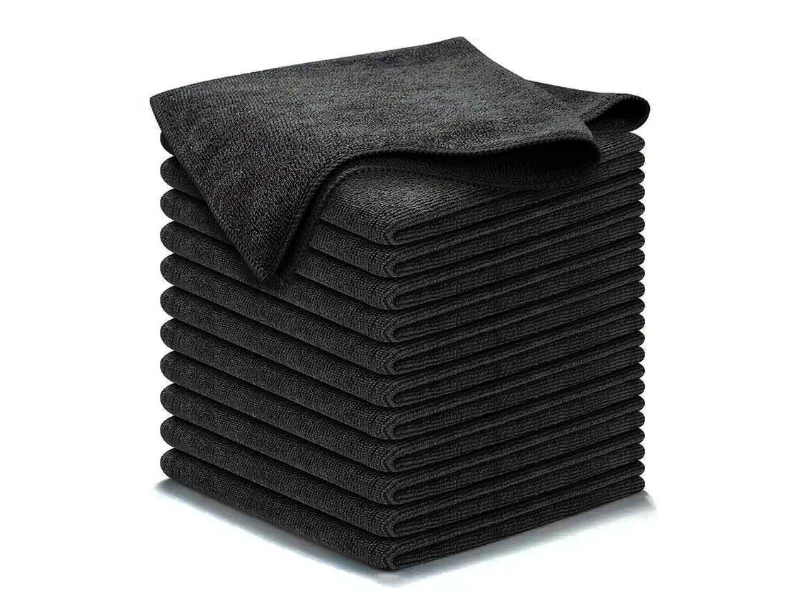 Toalha De Limpeza Em Microfibra, Ultra Absorvente, Sem Fiapos, Macio, Para Carro, Uso Doméstico
