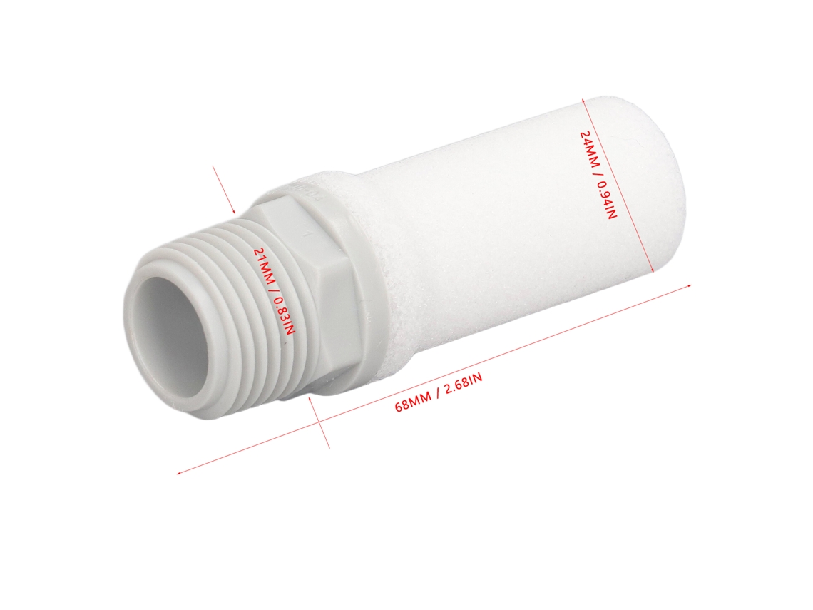 Laxiscreed Amortecedor Pneumático Com Redutor De Ruído Para Cilindros De Ar