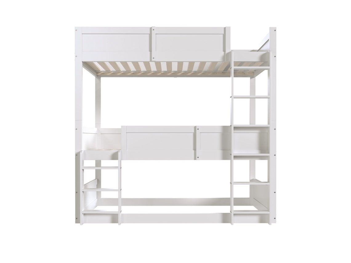 Beliche Mobrio Madeira Maciça Branco (90x200x191)