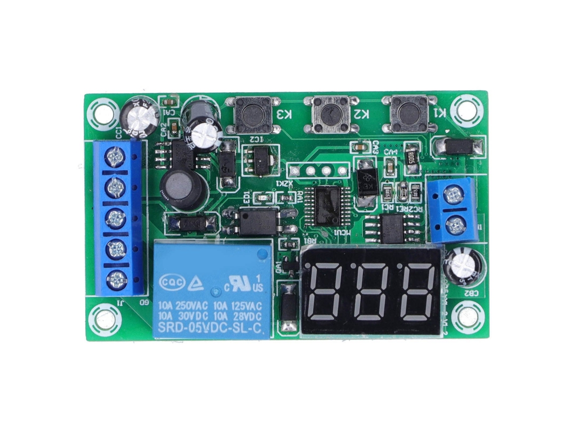 Módulo de detecção de corrente cc com display digital e controle de motor 12v S/MARCA