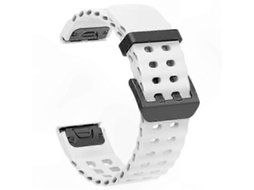Pulseira Ocean de Silicone com Sistema Liberação Rápida 22 Mm, Compatível Smartwatches Gps 47 Mm. GOKOCO