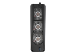 Cooler Hs ps5098 Cooler Auxiliar para Console Ps5 EOOCOO (dissipação Eficiente de Calor, Efeito de Luz Azul)