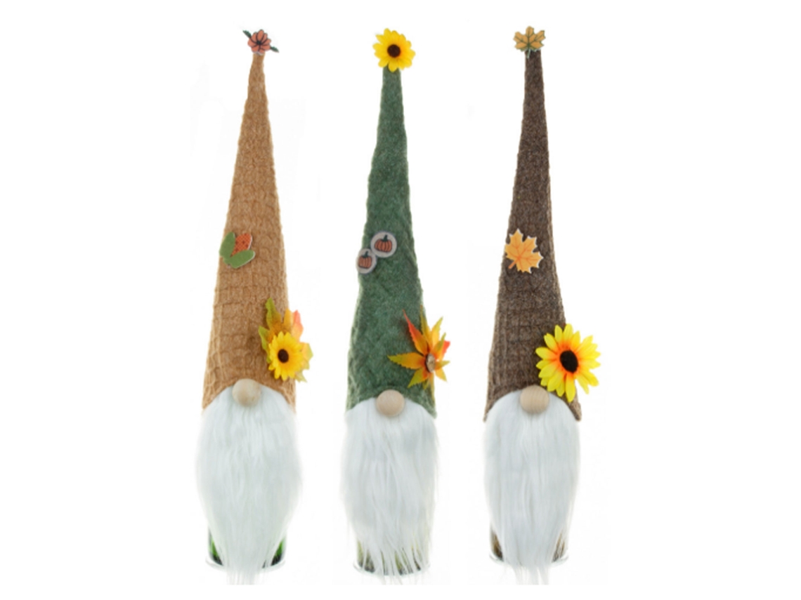 Laxiscreed - Conjunto De 3 Garrafas Decorativas De Vinho Para Outono, Ação De Graças E Natal
