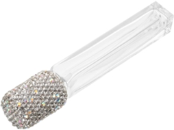 Frasco De Perfume Decorativo Com Strass, Recarregável E Portátil, Ideal Para Viagens.