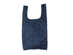 Bolsa De Compras Dobrável E Prática, Pequena E Leve, Reutilizável, Com Grande Capacidade, Ideal Para Camping, Na Cor Azul.