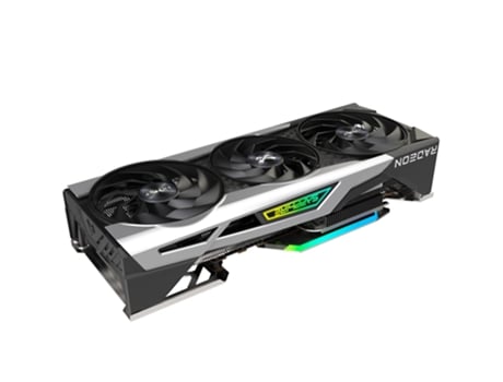Placa De Vídeo Sapphire Rx6750xt 12g D6 Nitro Oc, 12g/192bit/gddr6, 3 Ventiladores Luz Dourada