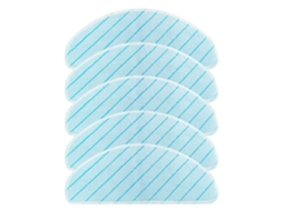 Para Ecovacs Deebot Ozmo T8 Aivi Mop Pad Mop Pano Pano Lavável 5Pcs