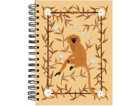 Livro Libreta A5 Tapa Dura Brianda 'Langur Dorado' de Aa.Vv (Espanhol)