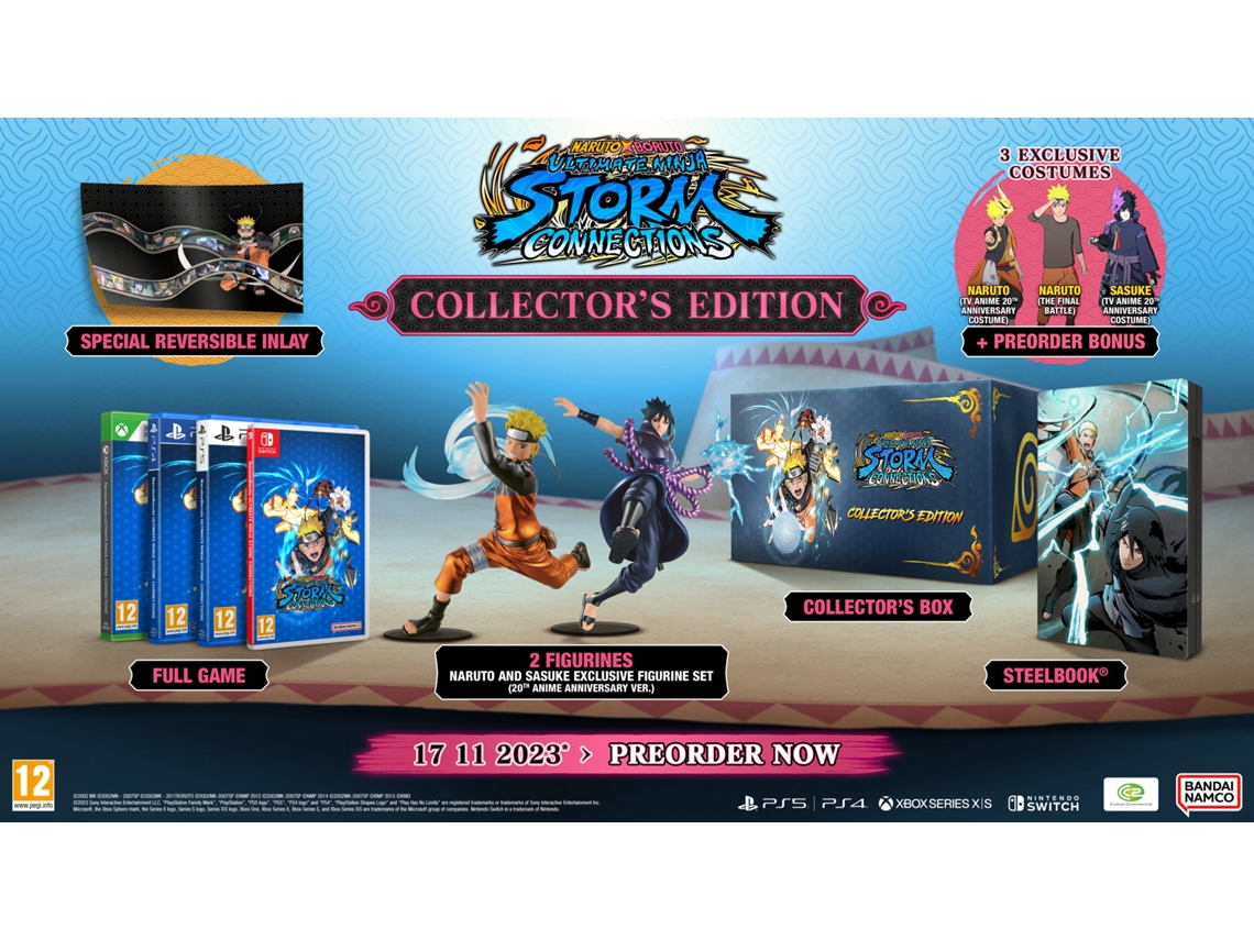 Naruto X Boruto Ultimate Ninja Storm Connections collector's edition,  release date