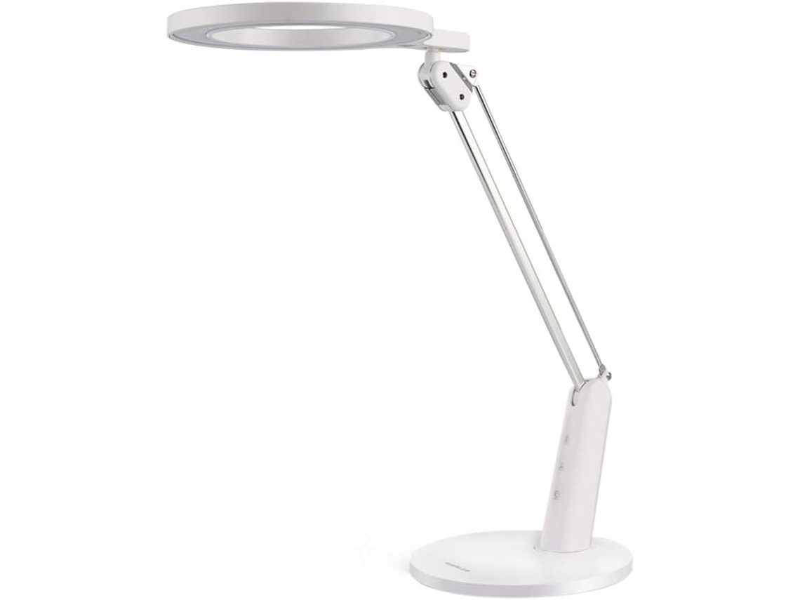 Abajur De Mesa, Luminária De Mesa Led Ajustável, Luminária De Leitura Com Interruptor Liga Desliga, Braço Giratório
