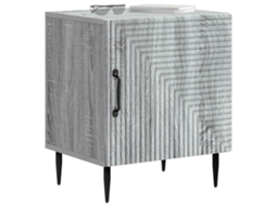 Armário de Cabeceira Sonoma Cinzento 43x34,5x50 Cm MAISON EXCLUSIVE