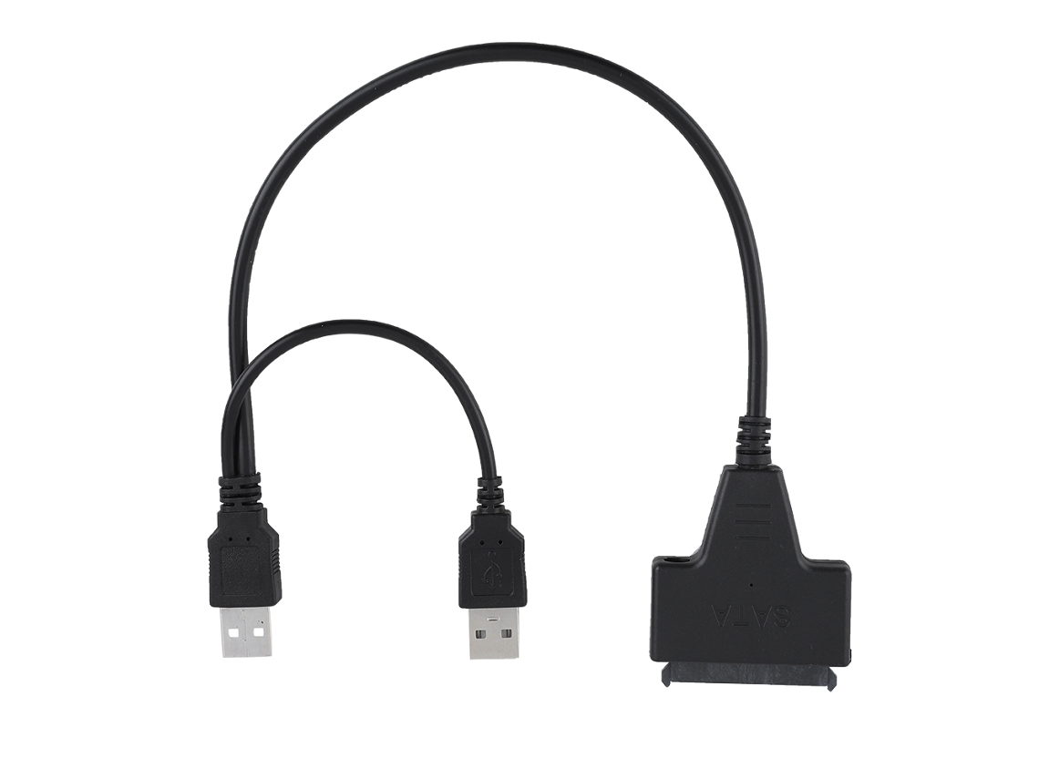 Cabo Adaptador Usb 2.0 para Sata Cabo Adaptador Usb 2.0 para Sata EOOCOO (para Conectar Discos Rígidos)