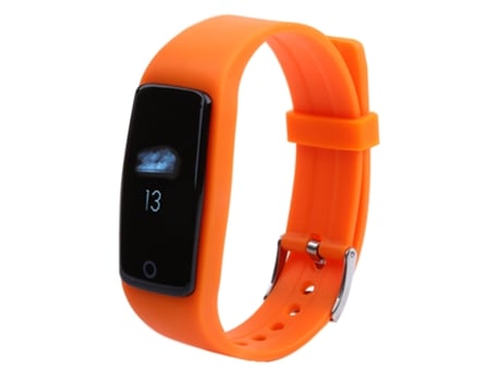 Relógio Bluetooth Impermeável Multifunções Com Monitor De Frequência Cardíaca, Fitness E Sono Vylara (laranja)