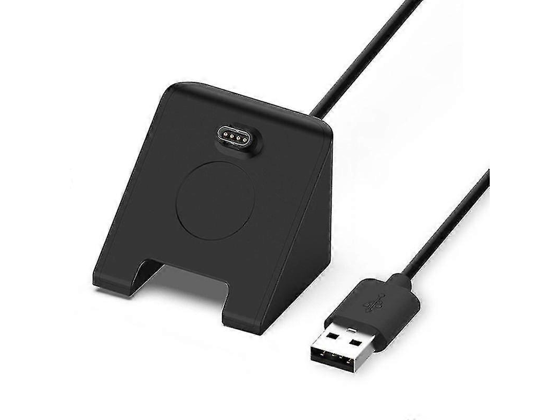 Adaptador de carregador para relógio inteligente Garmin Fenix ​​​​7/7s/7x/epix com cabo e suporte para bicicleta elétrica Ly