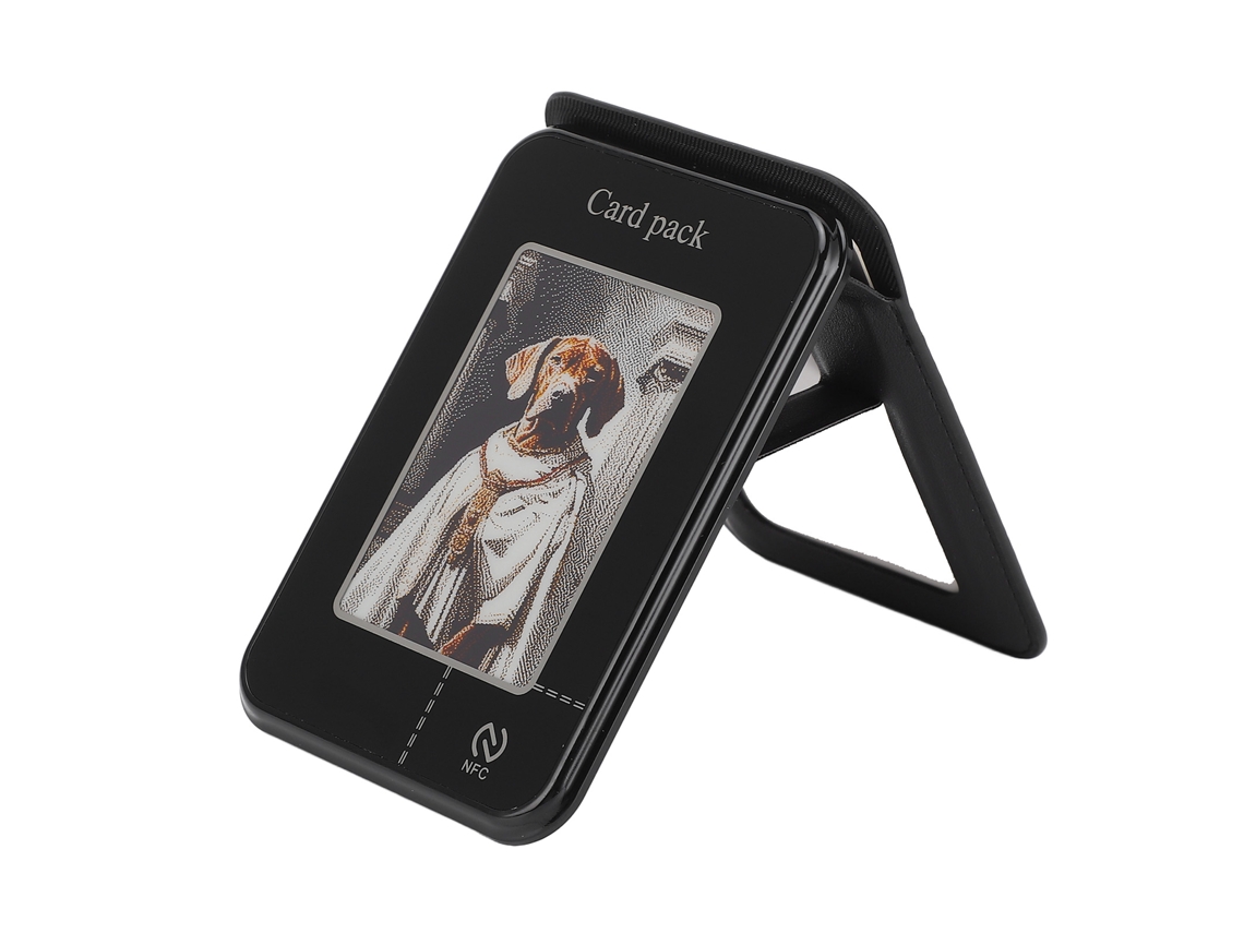 Aetheria suporte de Carteira Magnética com Tela de 3.52 Polegadas Nfc Ink Photo para Ios 3 Modos de Visualização
