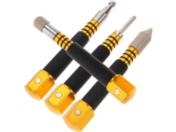 Conjunto De 4 Canetas Para Reparo De Amassados Sem Pintura Em Ferro, Ferramenta Para Remoção De Amassados Faça Você Mesmo