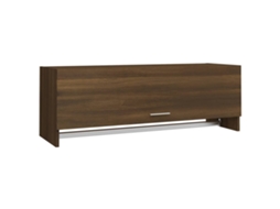 Conjunto 1 Wardrobe, Wardrobes Vidaxl Marrom Madeira Processada (100 X 32.5 X 35 Cm)