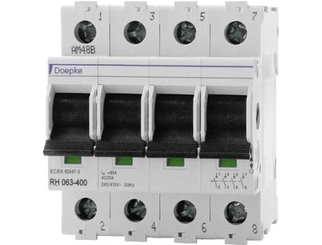 Schaltgeräte Gmbh Interruptor principal Rh 063 400 Doepke (09981063)