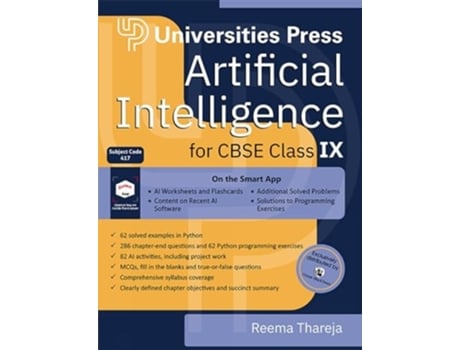 Livro Artificial Intelligence for CBSE Class IX. de Reema Thareja (Inglês)