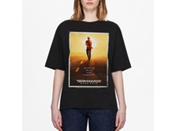 Rockinstone Terminator Dark Fate Dark Fate Poster Black Adult T-shirt Size:m