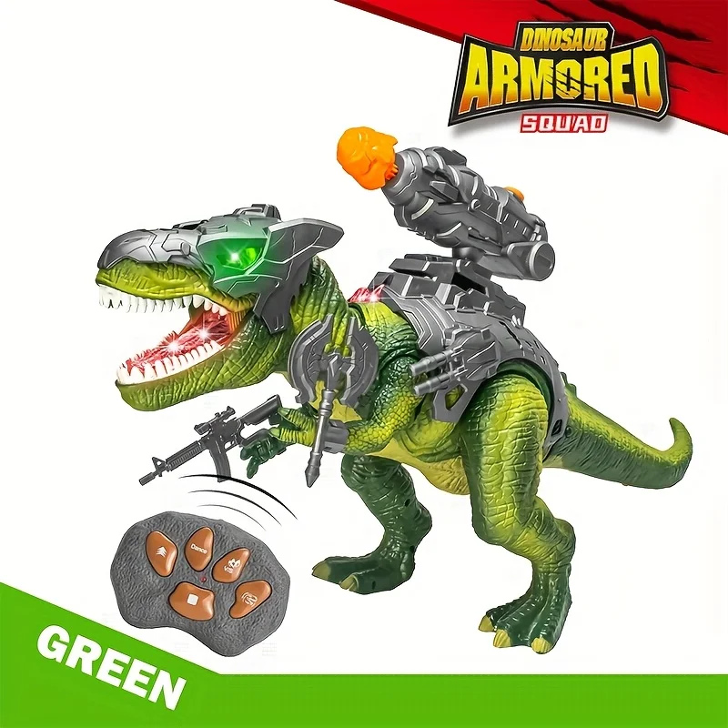 (tiranossauro Rex) Brinquedo De Dinossauro Em Liga Metálica, Simulado Para Corrida E Rugido, Com Efeitos Sonoros Integrados.