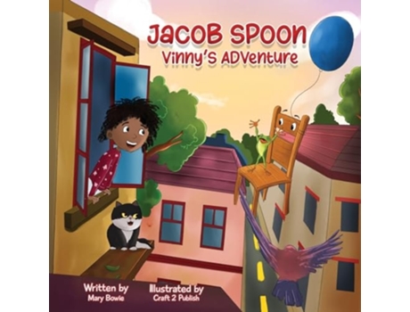Livro Jacob spoon vinnys adventure de Mary Bowie (Inglês)