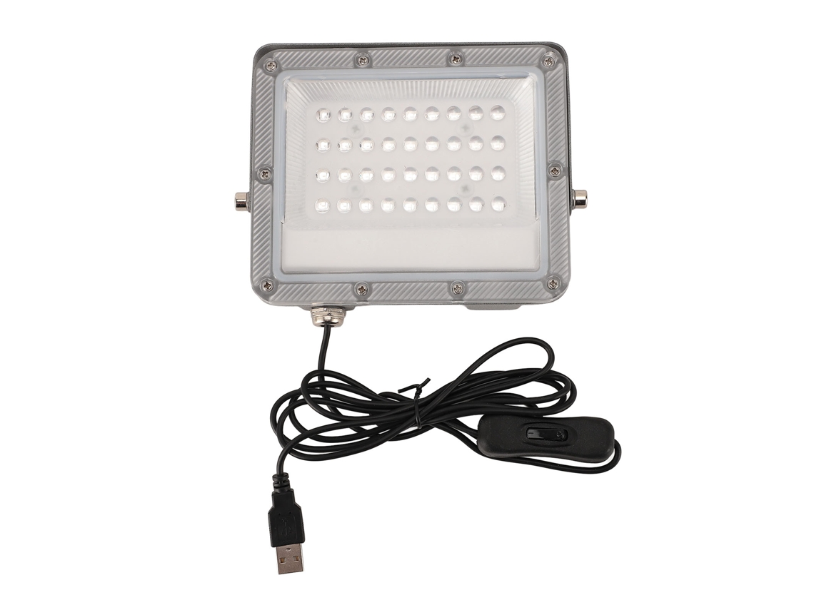 Luz de Inundação UV Led Resistente à Água Usb para Festas, Decoração Outdoor | S/MARCA