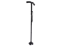Cane de Passeio com Luz Led para Idosos Recolhível