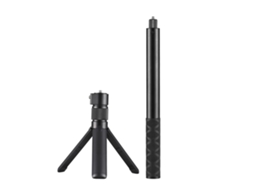 Kit De Palo Para Selfie Invisível Extensível Com Tripé Para Insta360 X4/x3/one X2/x/rs/r/one, 120 Cm, Alumínio