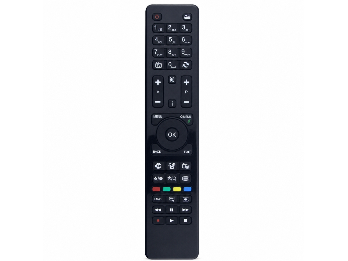 Comando À Distância Para Tv Compatível Com Telefunken E Hitachi Rc4860 32tfnsfvpfhd_zhd