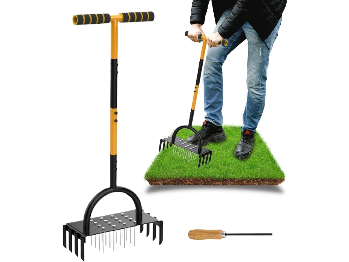 Aerador De Gramado, Ferramenta Manual Para Soltar Torrões De Terra |