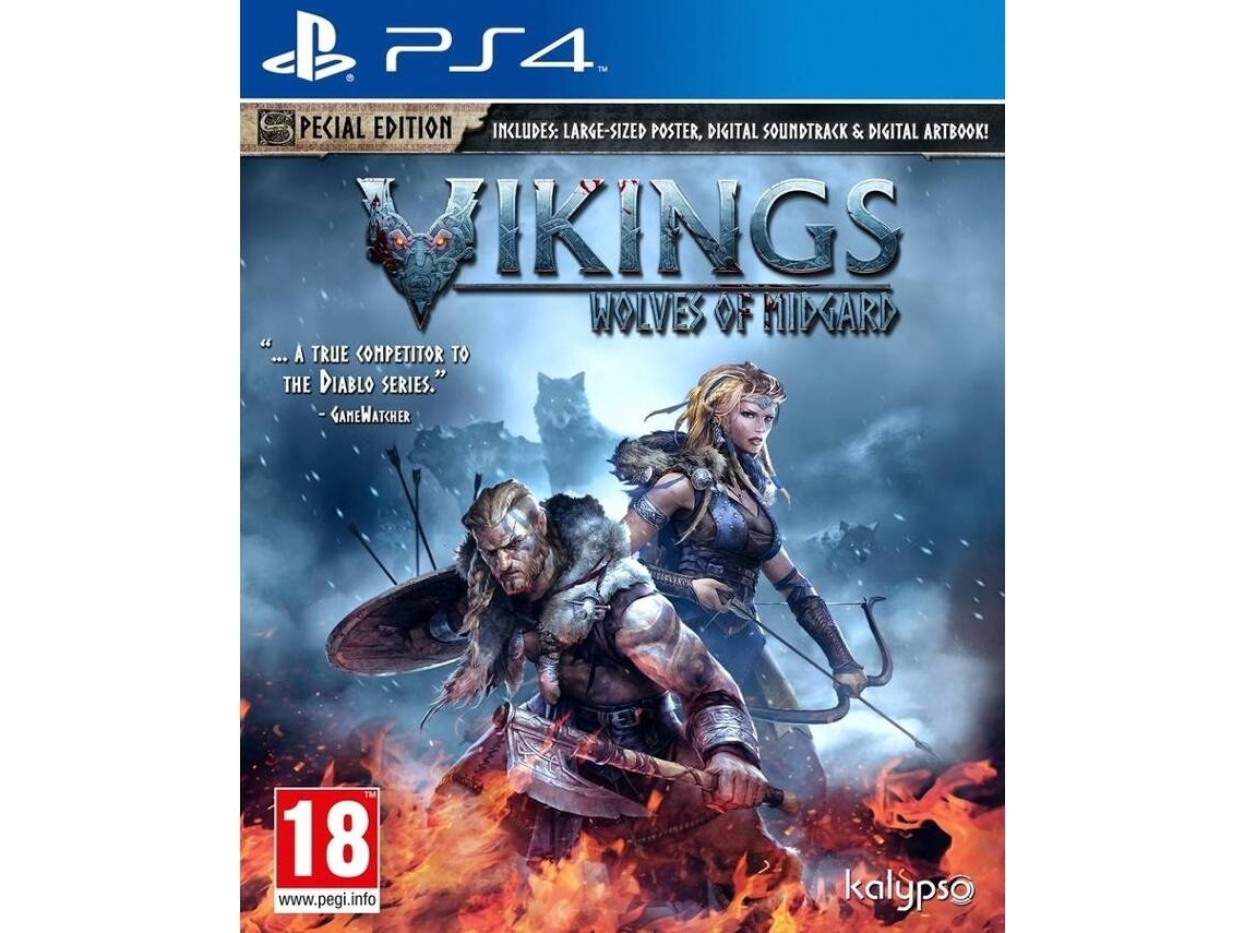 Jogo PS4 Vikings - Wolves Of Midgard